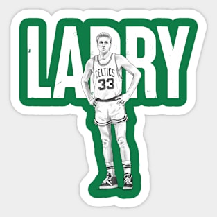 Larry Bird 87 Sticker